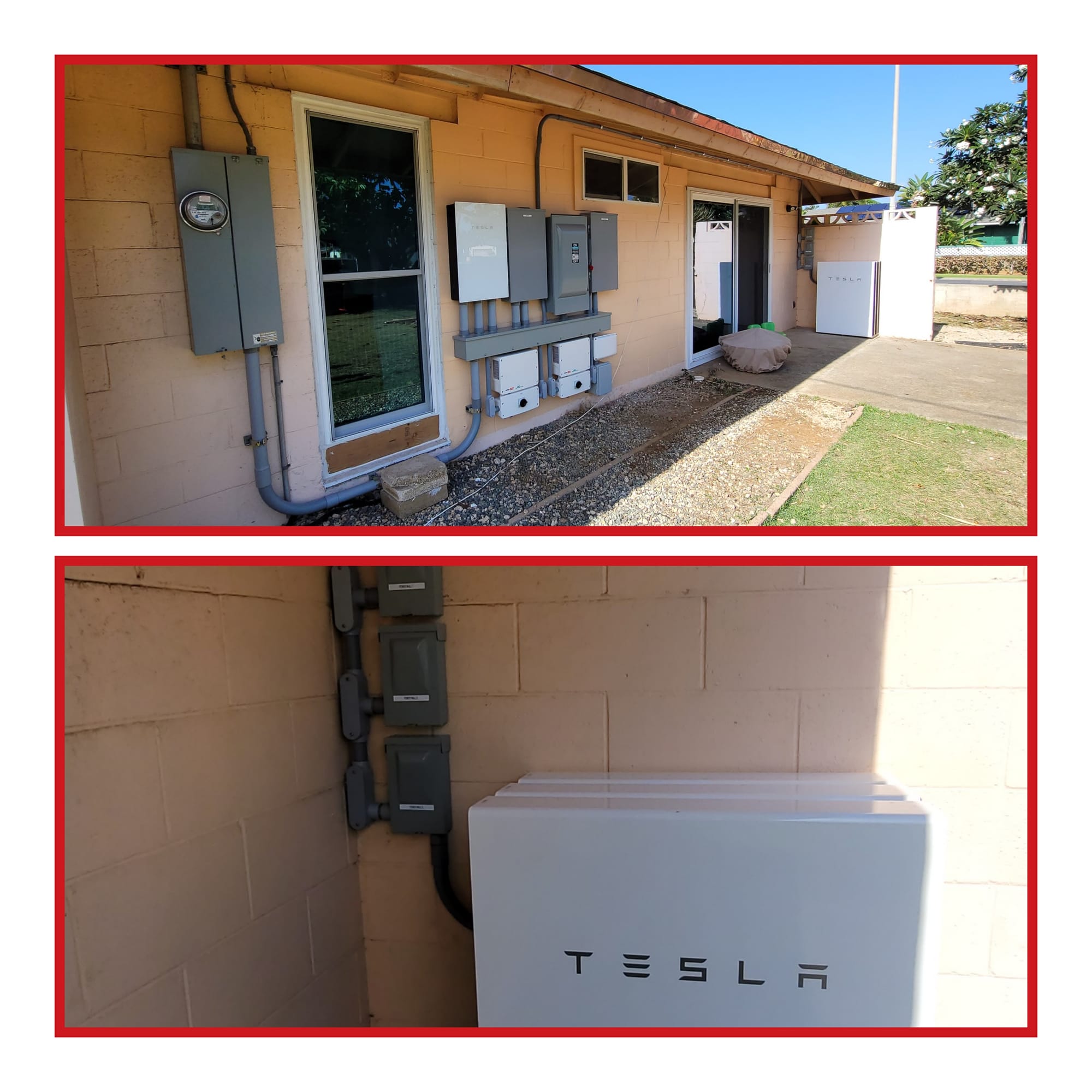 PV and Tesla Battery Install