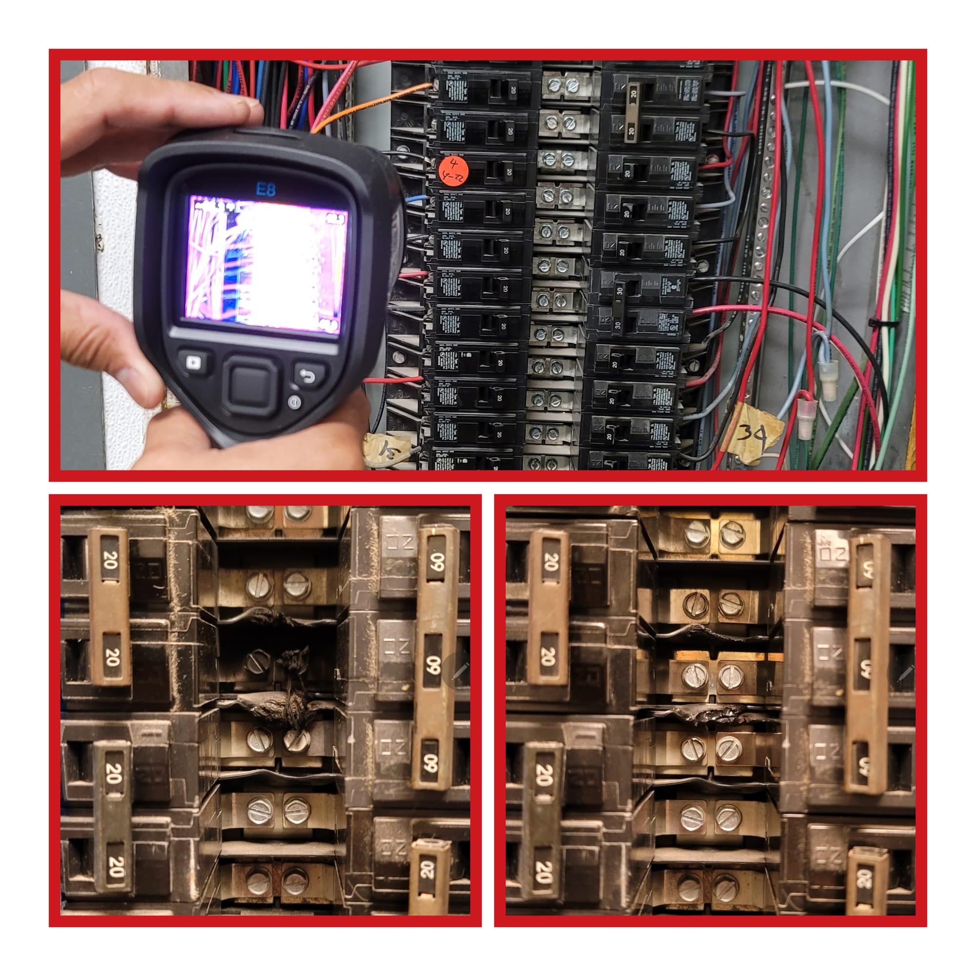 Before ↪️ After 🔝 Infrared Thermography