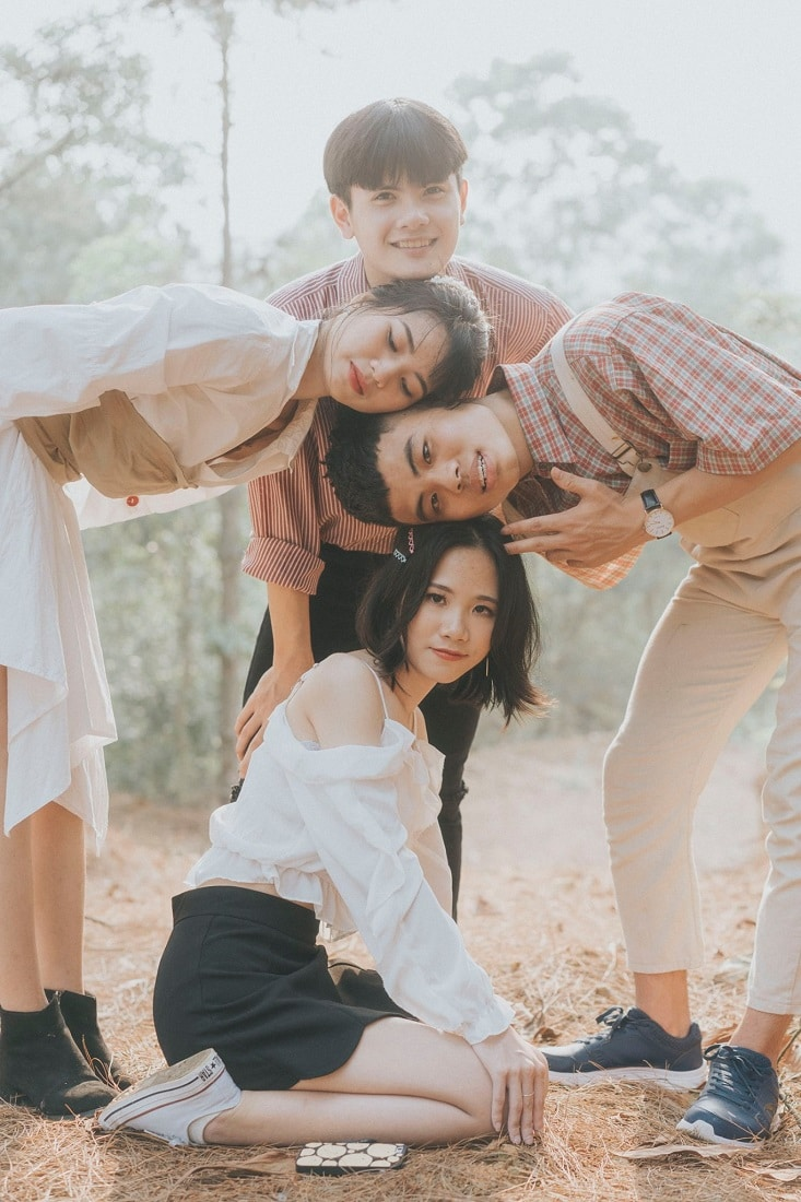 Chụp ảnh kỷ yếu tại Thái Nguyên