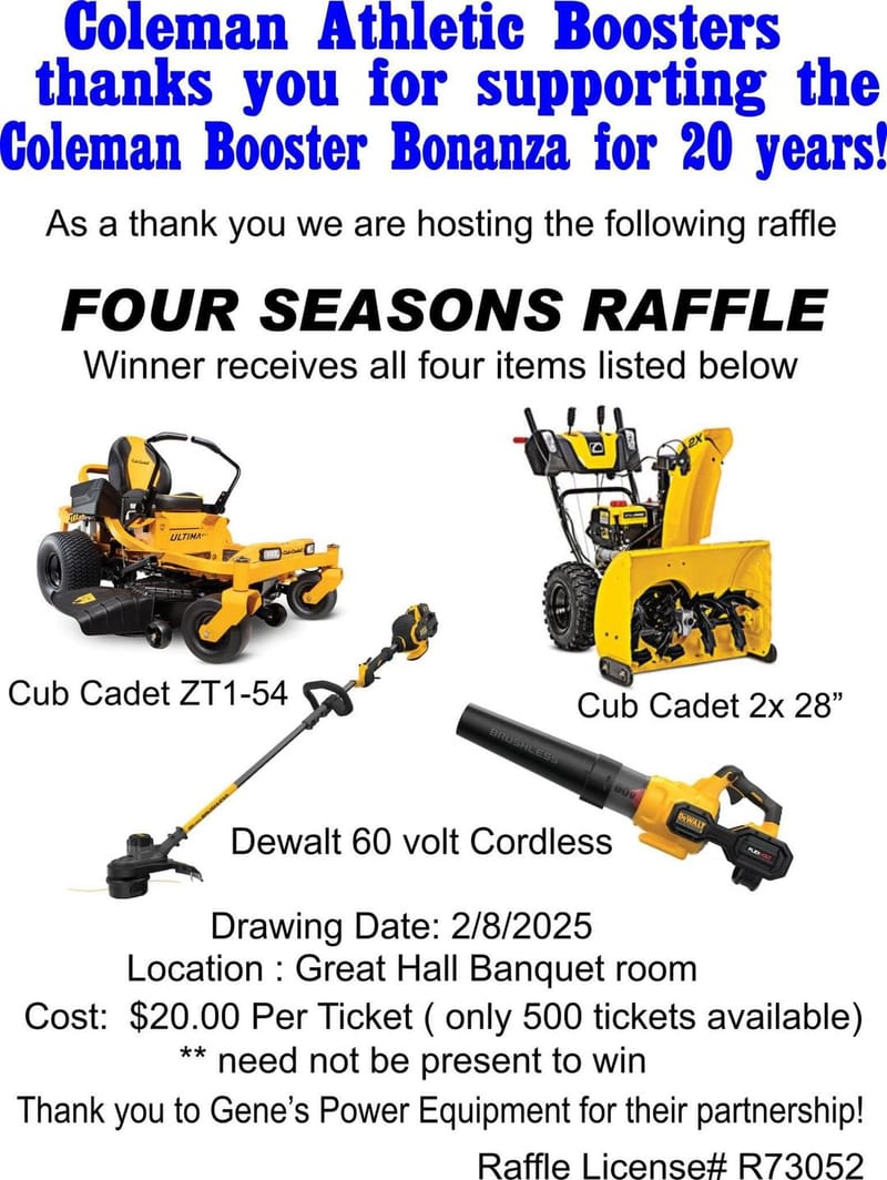 Four Seasons Raffle