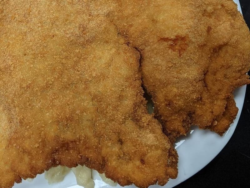 Small Chicken or Pork Schnitzel