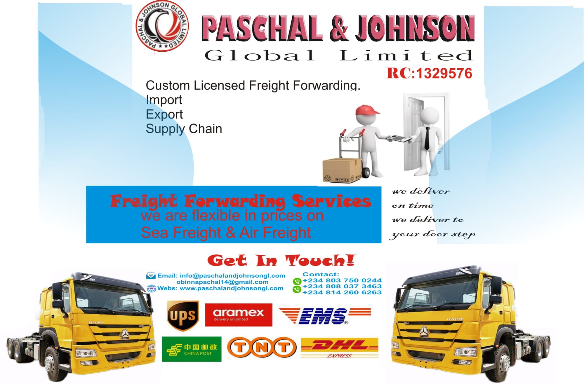 Paschal & Johnson Global Ltd We are the Leading Importer, and suppliers of Aluminum Roofing and Sheet in Nigeria and part of African Countries.
