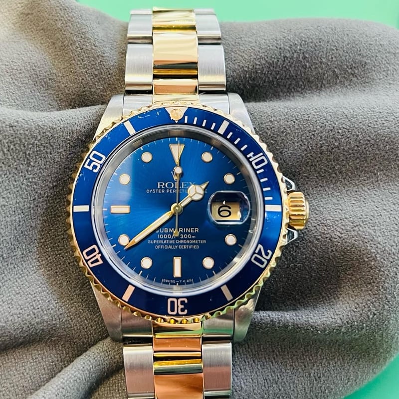 Rolex Submariner 16613 restoration