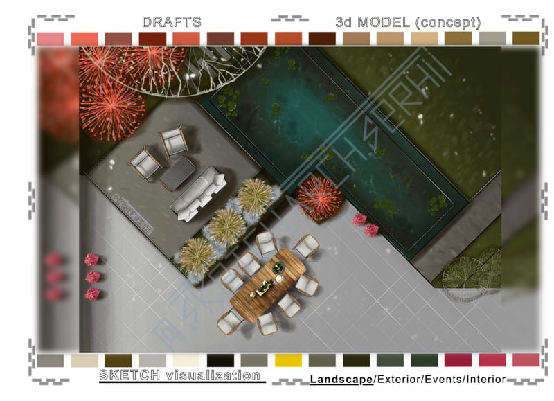 General plan #3. Fragment. Summer