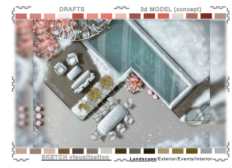 General plan #3.1. Fragment. Winter 