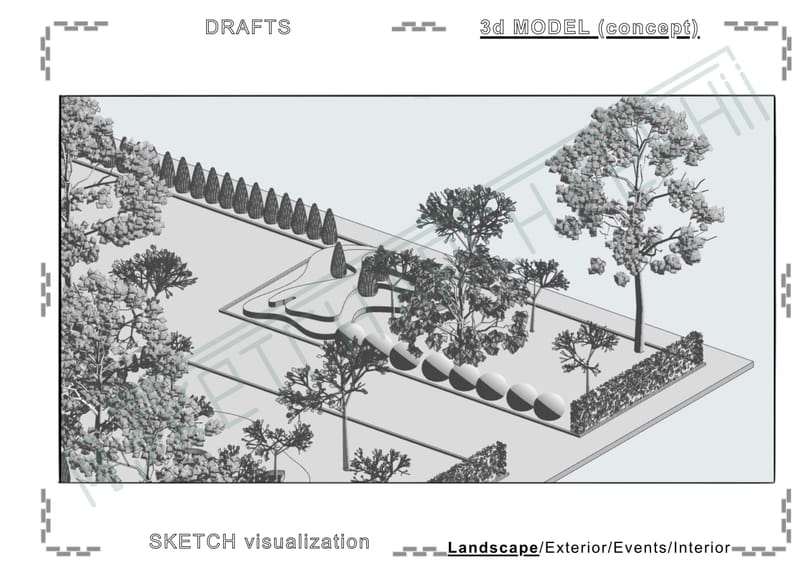Square. Recreation area. | Сквер. Зона відпочинку
