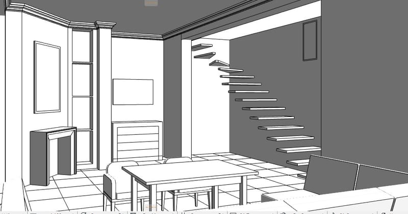 Living room & Kitchen | Вітальня & Кухня