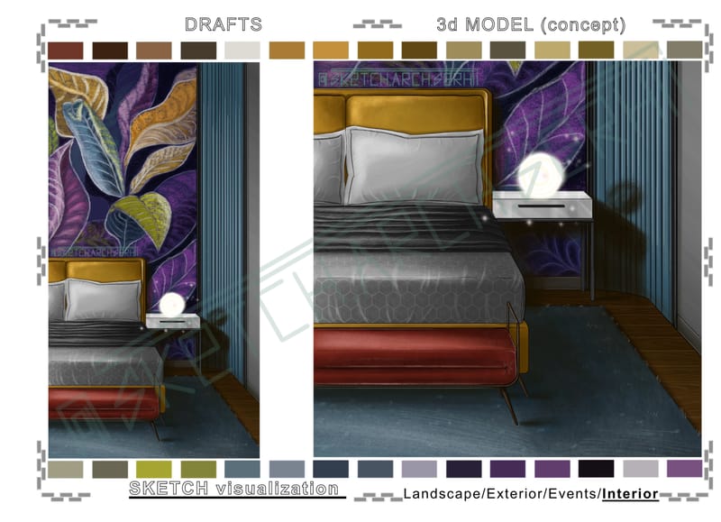 Bedroom #1 | Спальня #1