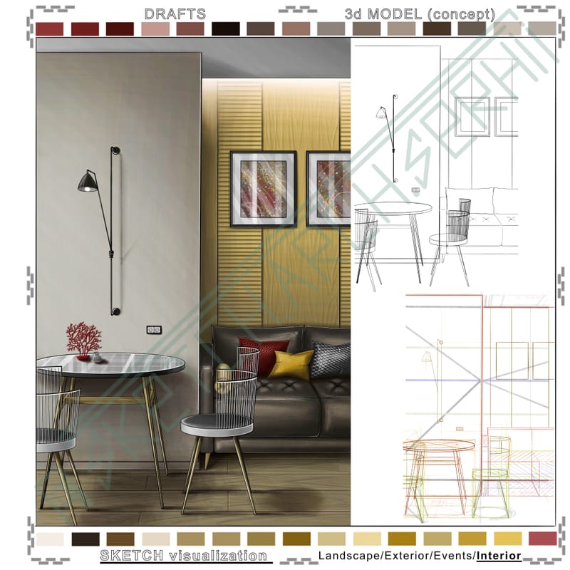 Living room #2 | Вітальня #2