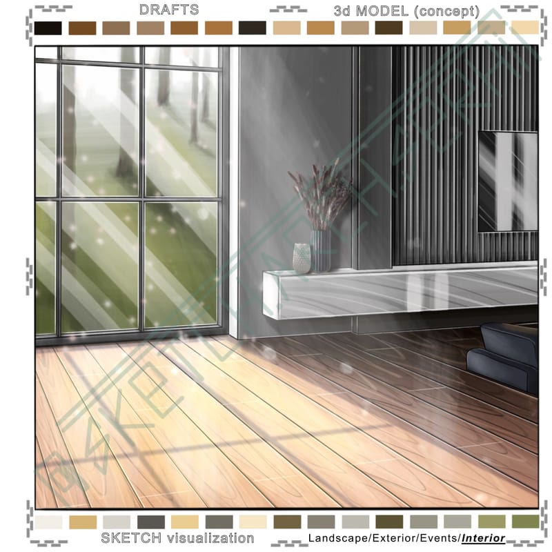 Living-room #3 | Вітальня #3