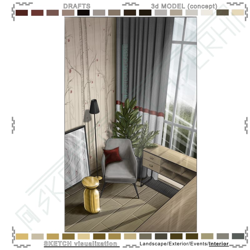 Relaxation zone #1 | Зона відпочинку #1