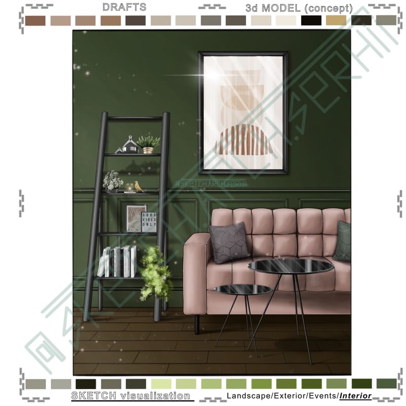 Living-room #4 | Вітальня #4