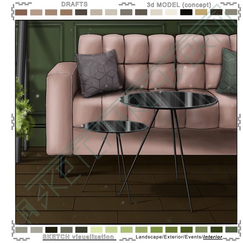 Living-room #4 | Вітальня #4