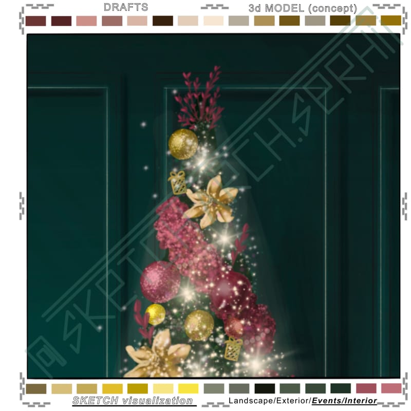 Christmas tree #1 | Різдв'яна ялинка #1