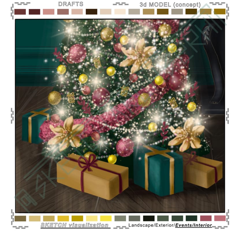 Christmas tree #1 | Різдв'яна ялинка #1