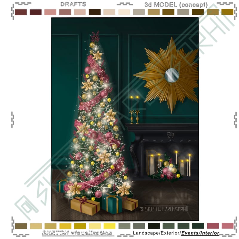 Christmas tree #1 | Різдв'яна ялинка #1