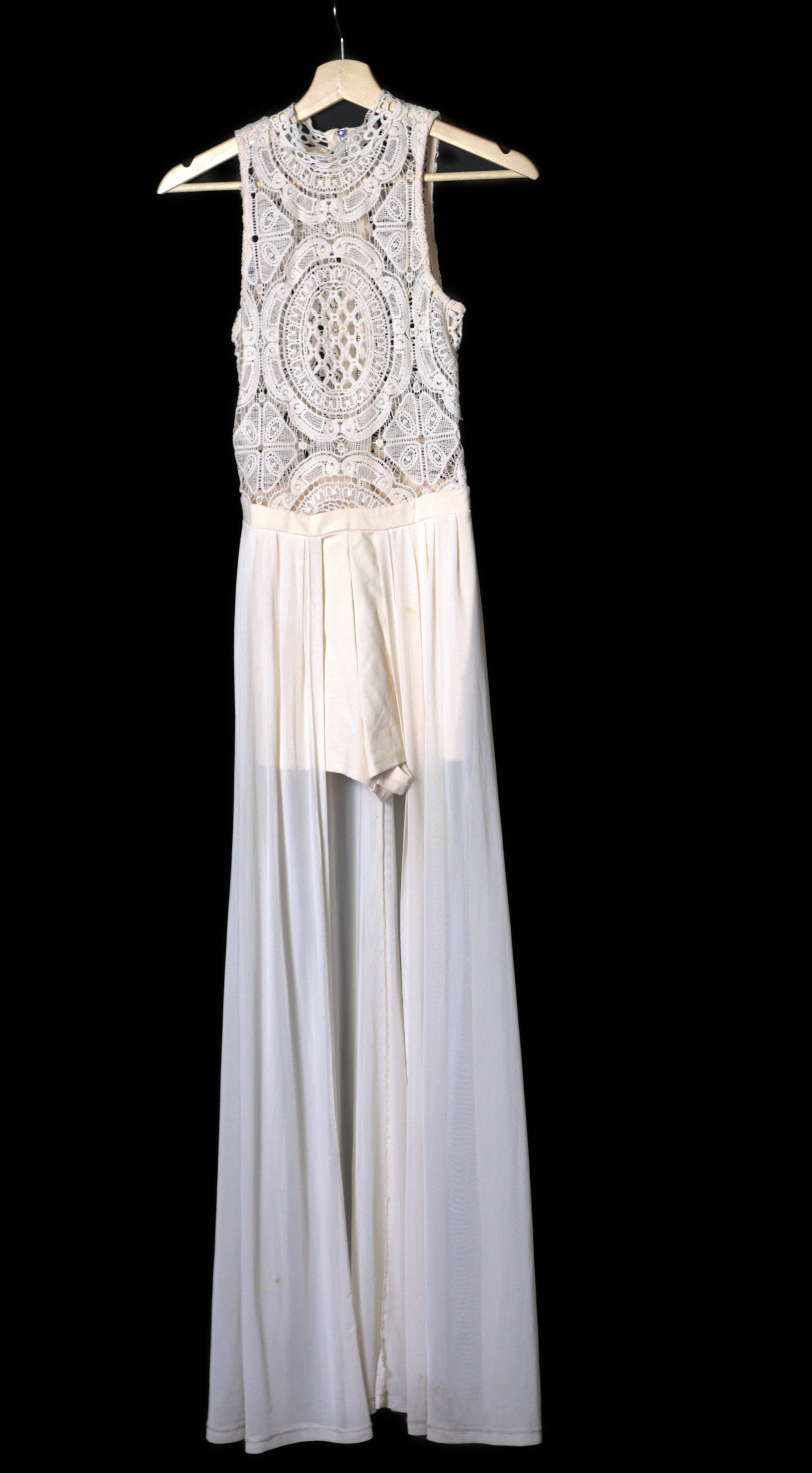 Neu - Jumpsuit mit Überrock - Größe 36