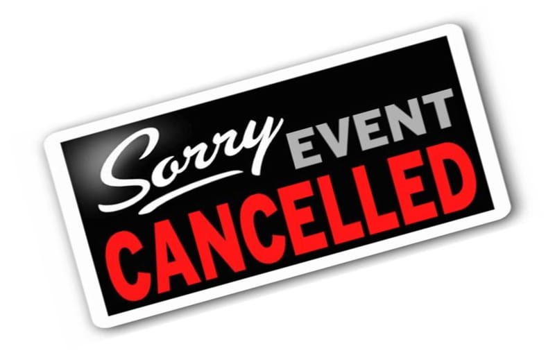Cancelled due to weather