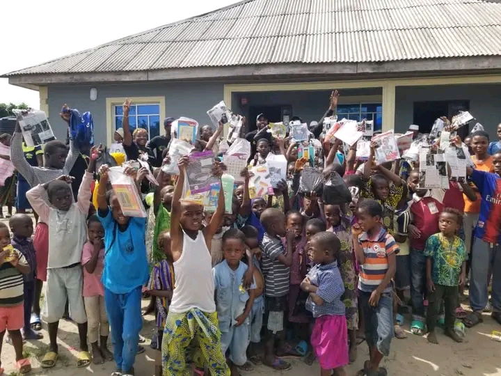 Okoebe Village-Pre-School Resumption Charity Project