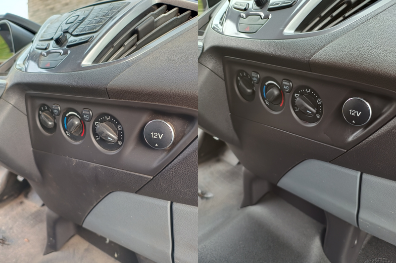 Standaard Interieur + voeding kunststof onderdelen.