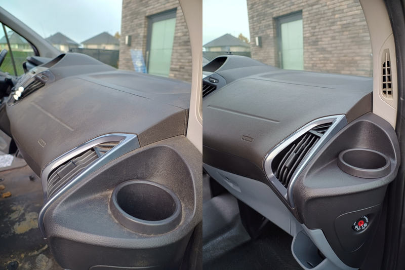 Standaard Interieur + voeding kunststof onderdelen.