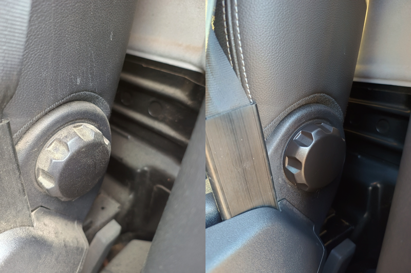 Standaard Interieur + voeding kunststof onderdelen.