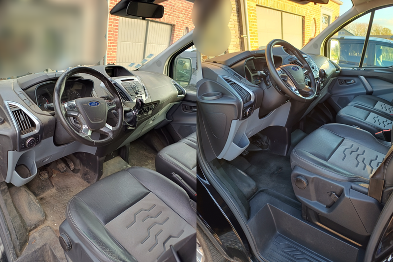 Standaard Interieur + voeding kunststof onderdelen.