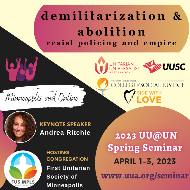 What Do We Do When Our Conscience Goes to Jail? @ Demilitarization & Abolition Spring Seminar