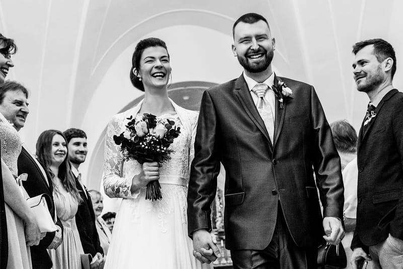 Focení svatebního dne