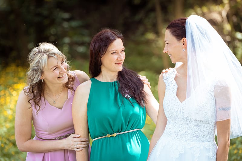 Focení svatebního dne