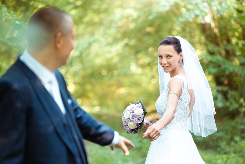 Focení svatebního dne