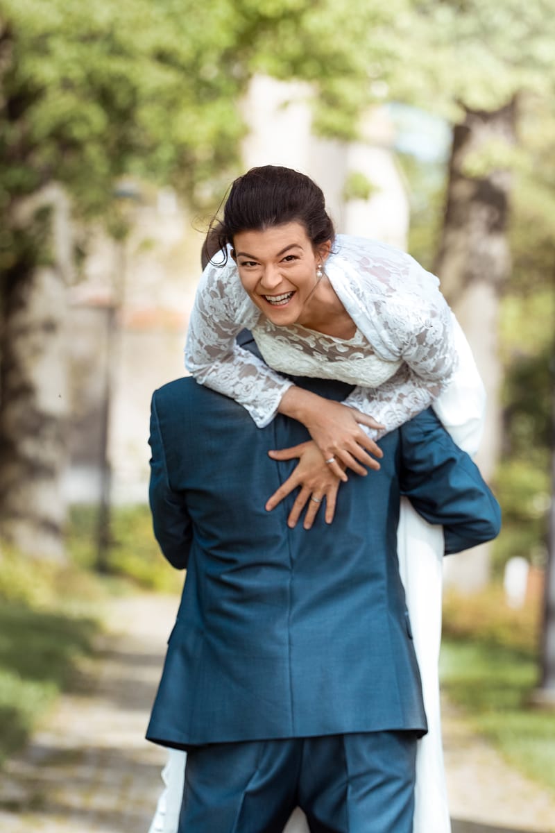 Focení svatebního dne