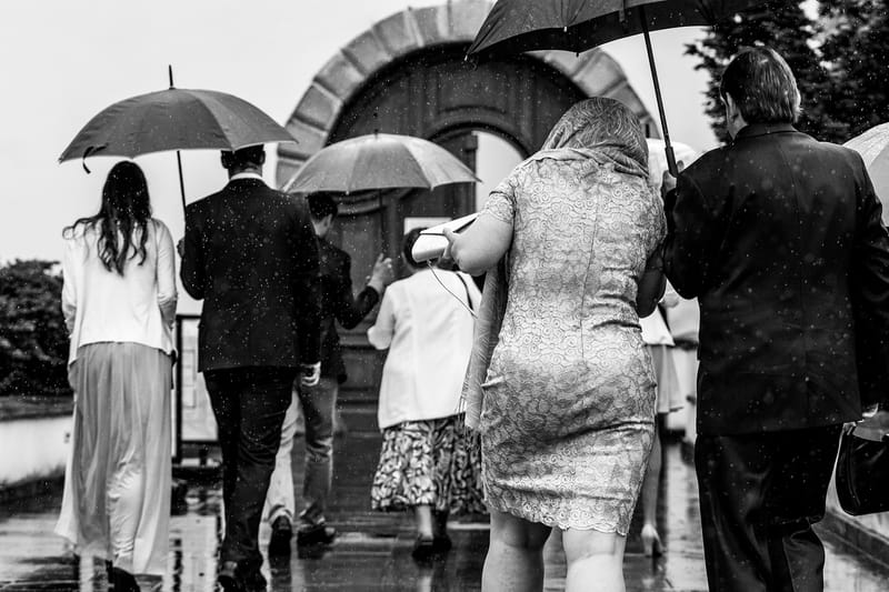 Focení svatebního dne