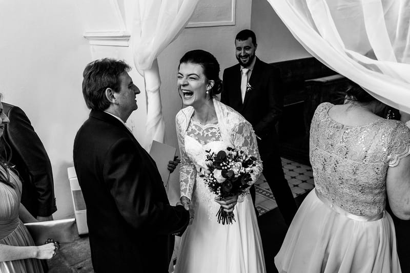 Focení svatebního dne