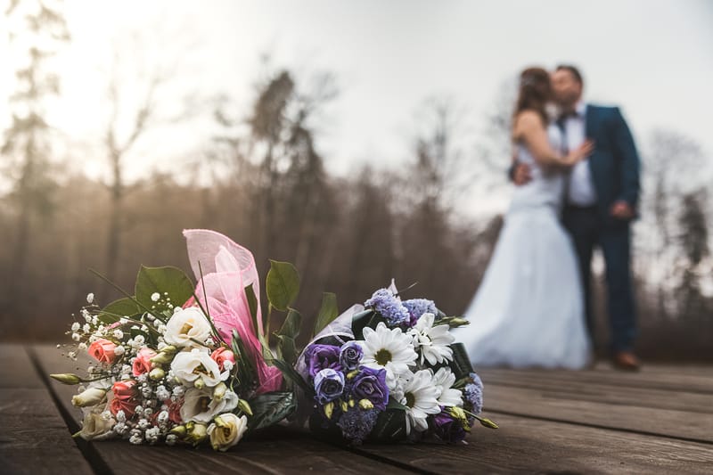 Focení svatebního dne