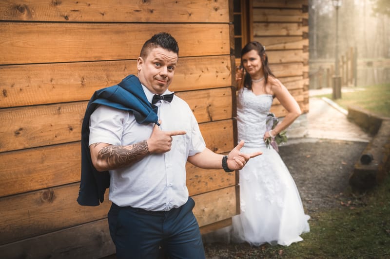 Focení svatebního dne