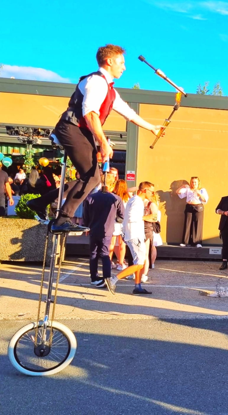 A destreza dos melhores na arte do equilibrio