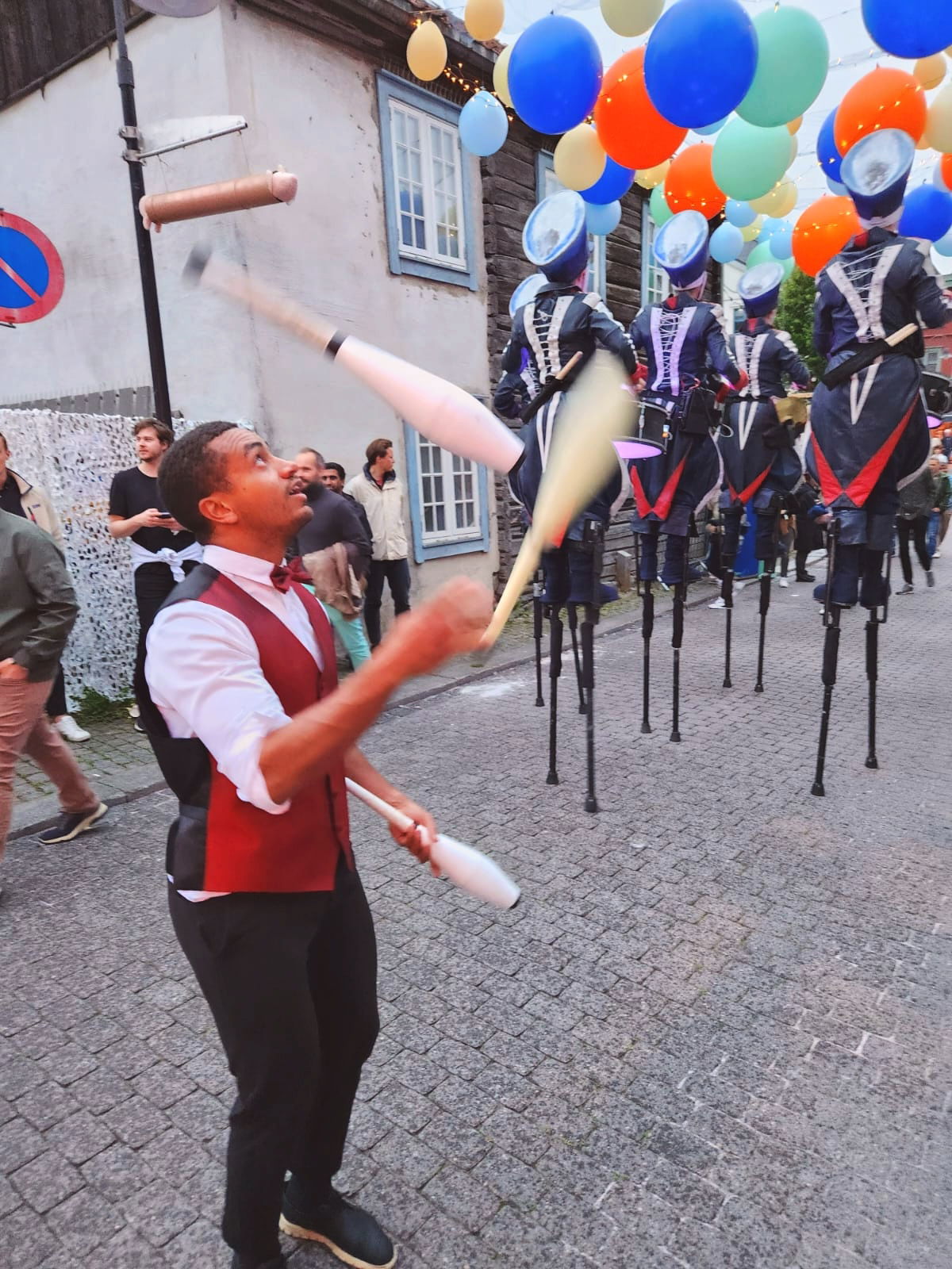 A destreza dos melhores na arte do equilibrio