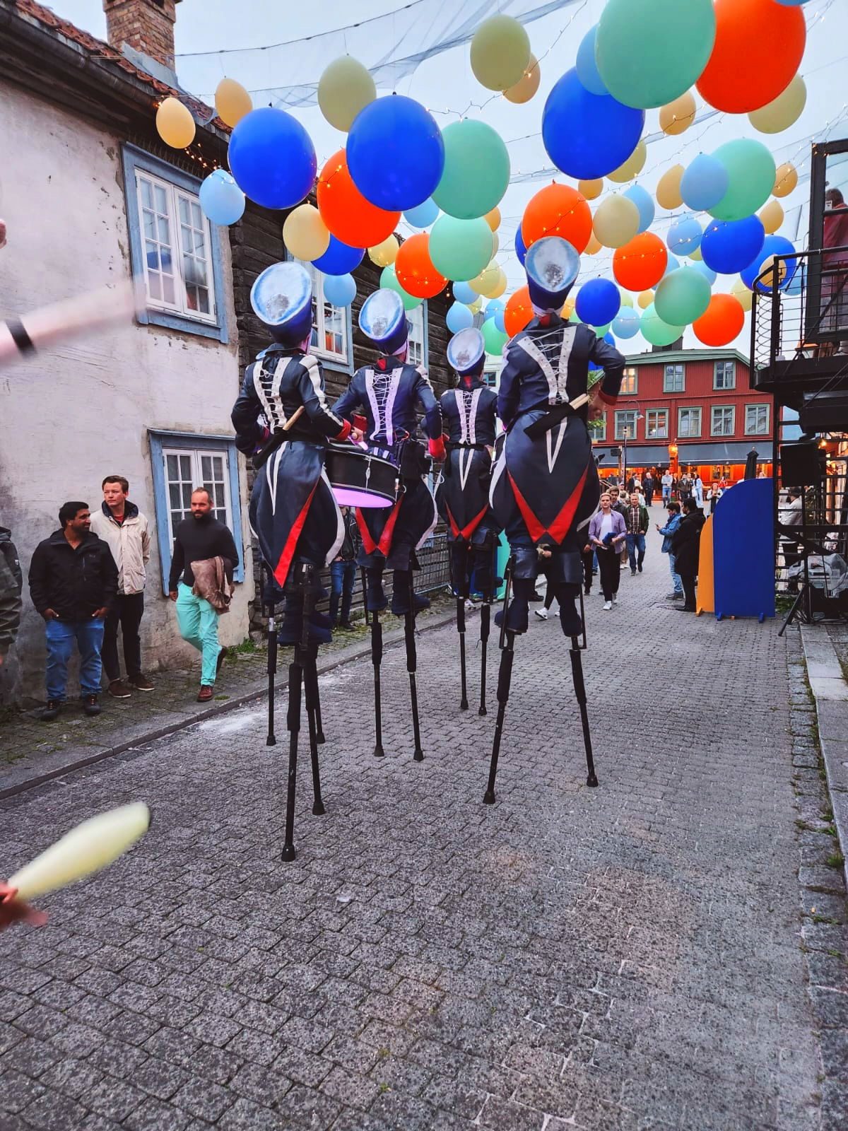 A destreza dos melhores na arte do equilibrio