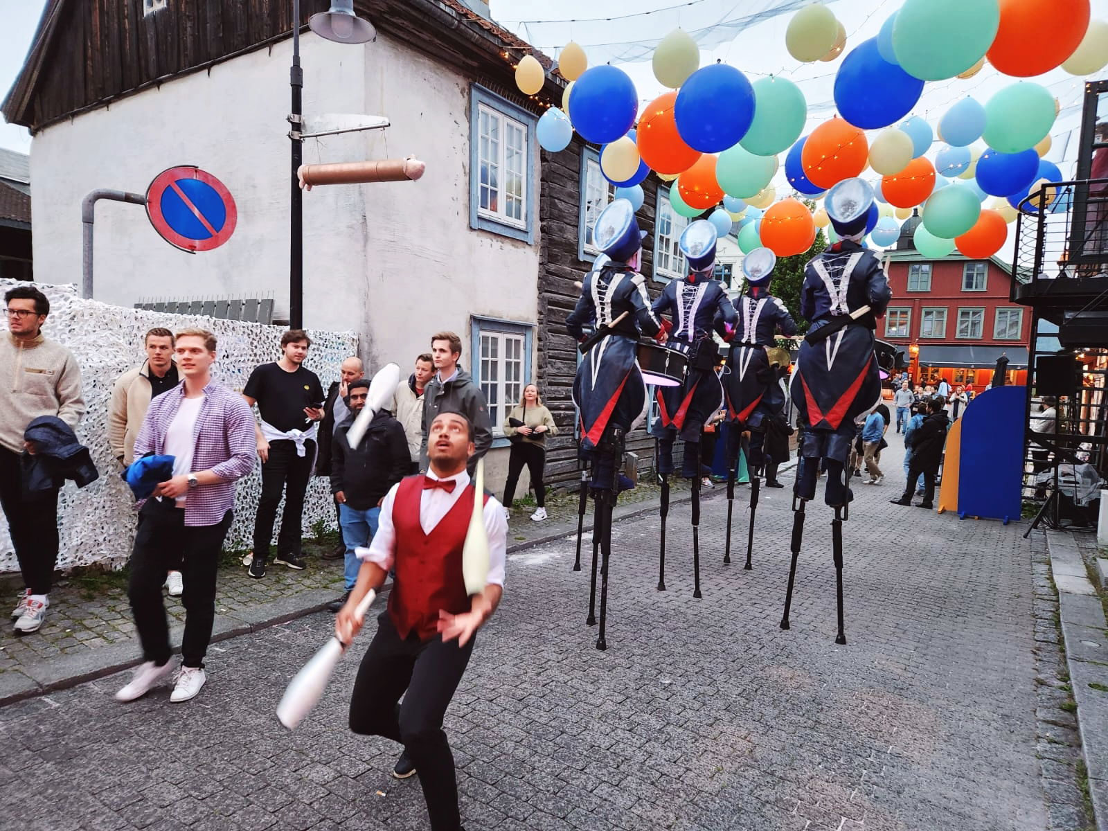A destreza dos melhores na arte do equilibrio
