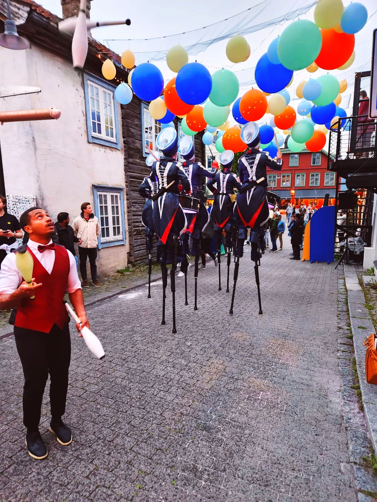 A destreza dos melhores na arte do equilibrio