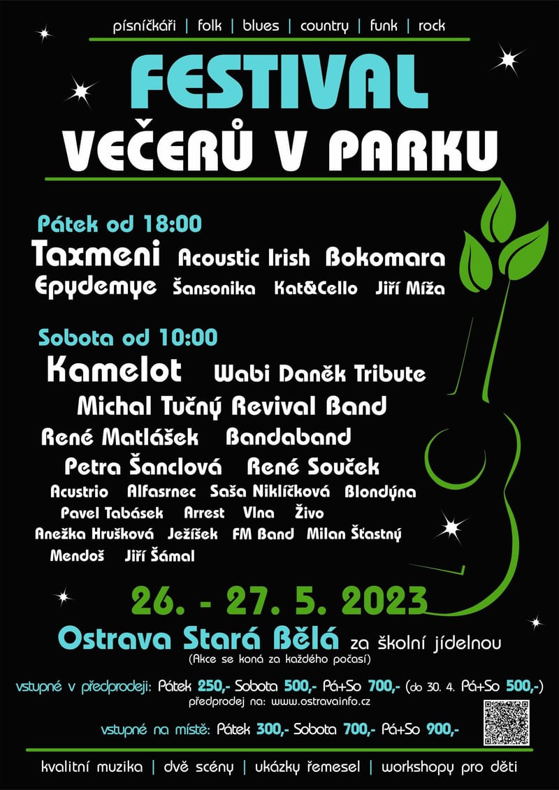 Festival Večery v Parku Stará Bělá