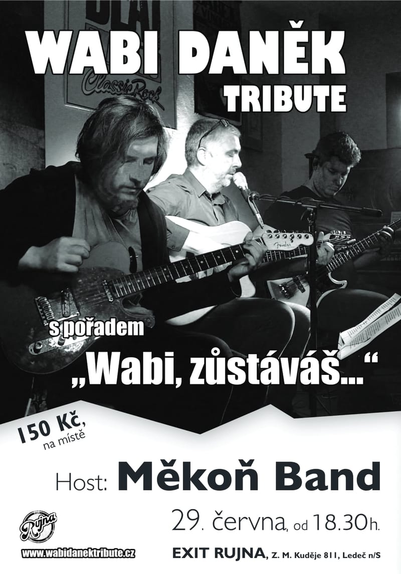 wabi daněk tribute exit rujna ledeč nad sázavou