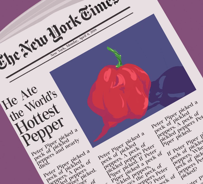 A Carolina Reaper-related hospitalization isn’t worthy of New York Times coverage