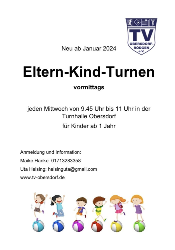 Eltern-Kind Turnen (Mittwoch)