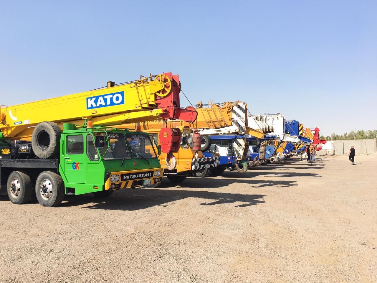 Supplying machinery and equipment for all projects