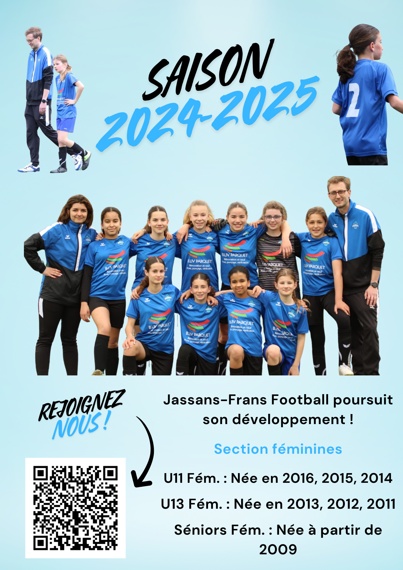 Féminines - Saison 2024-2025