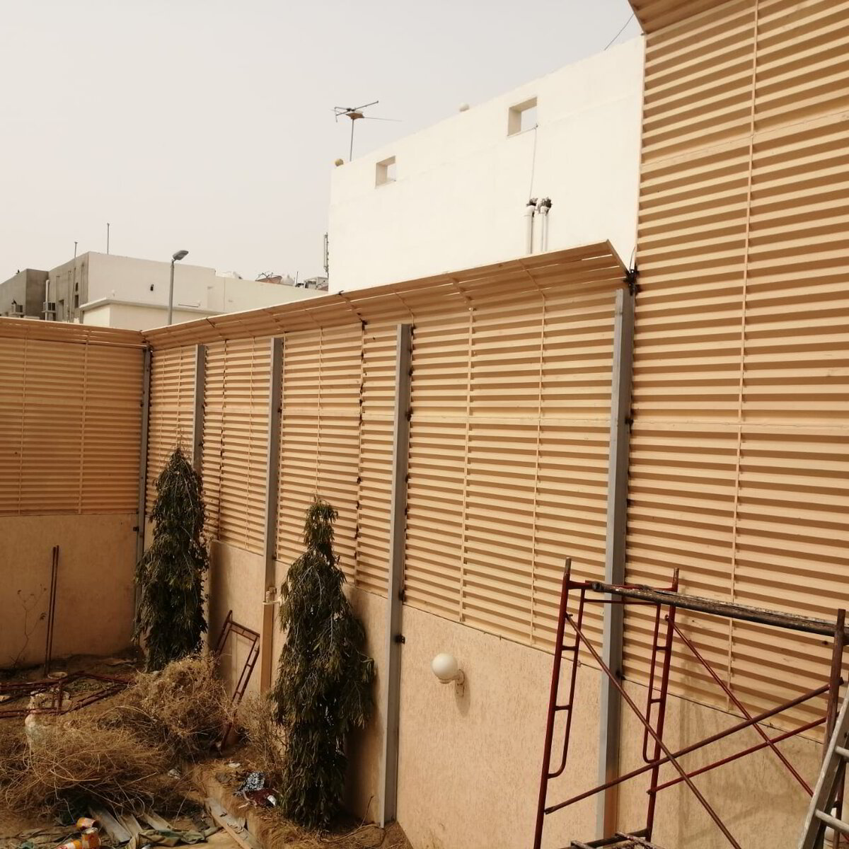 تركيب سواتر حديد