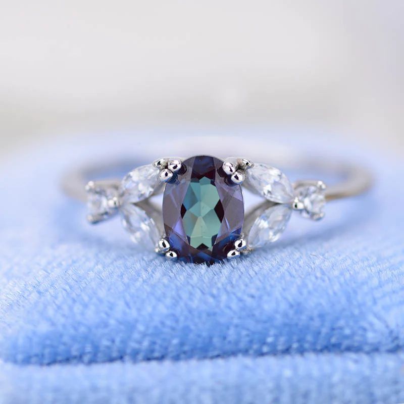 Say Yes to the Dress and the Alexandrite: A One-of-a-Kind Engagement Ring Stone