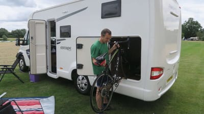 Taking your bike or e-bike with your Motorhome or Caravan